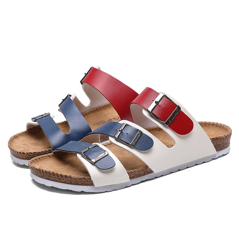 Cut-Out Open Toe Sandals for Youth in Multiple Colors