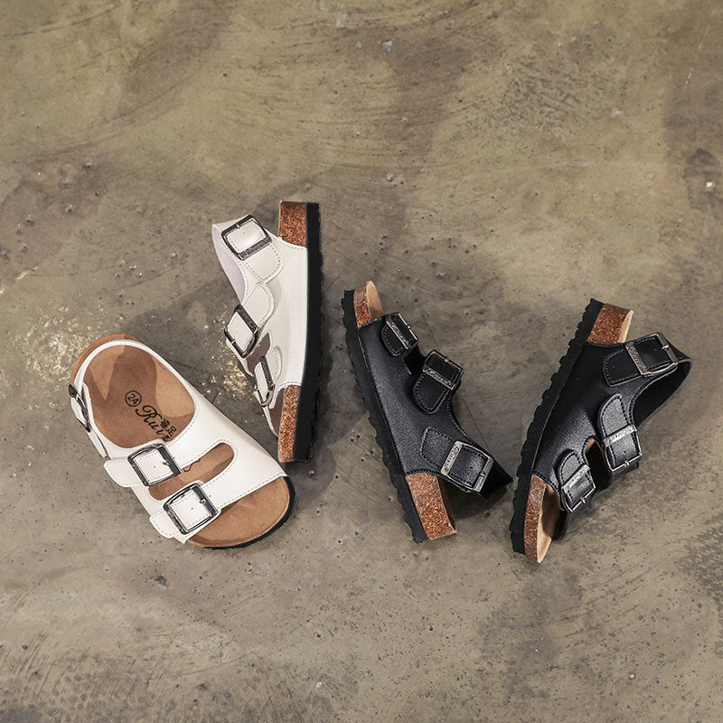 Breathable Cork Sandals for Kids - Perfect for Summer