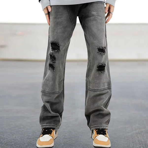 Washed Ombre Denim Jeans
